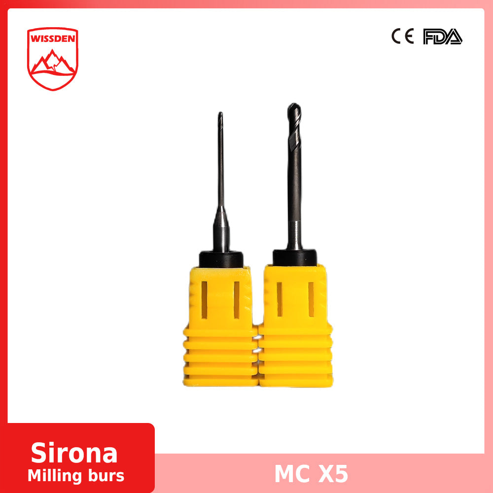 Milling burs For Sirona MCX5 Zirconia Milling Machine